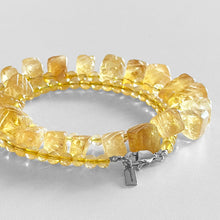 Load image into Gallery viewer, Unique Cut Bolivian Citrine Choker (ᴏɴʟʏ 𝟷 ᴀᴠᴀɪʟᴀʙʟᴇ)
