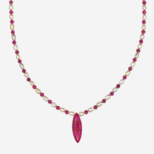 Load image into Gallery viewer, Burmese Ruby Choker
