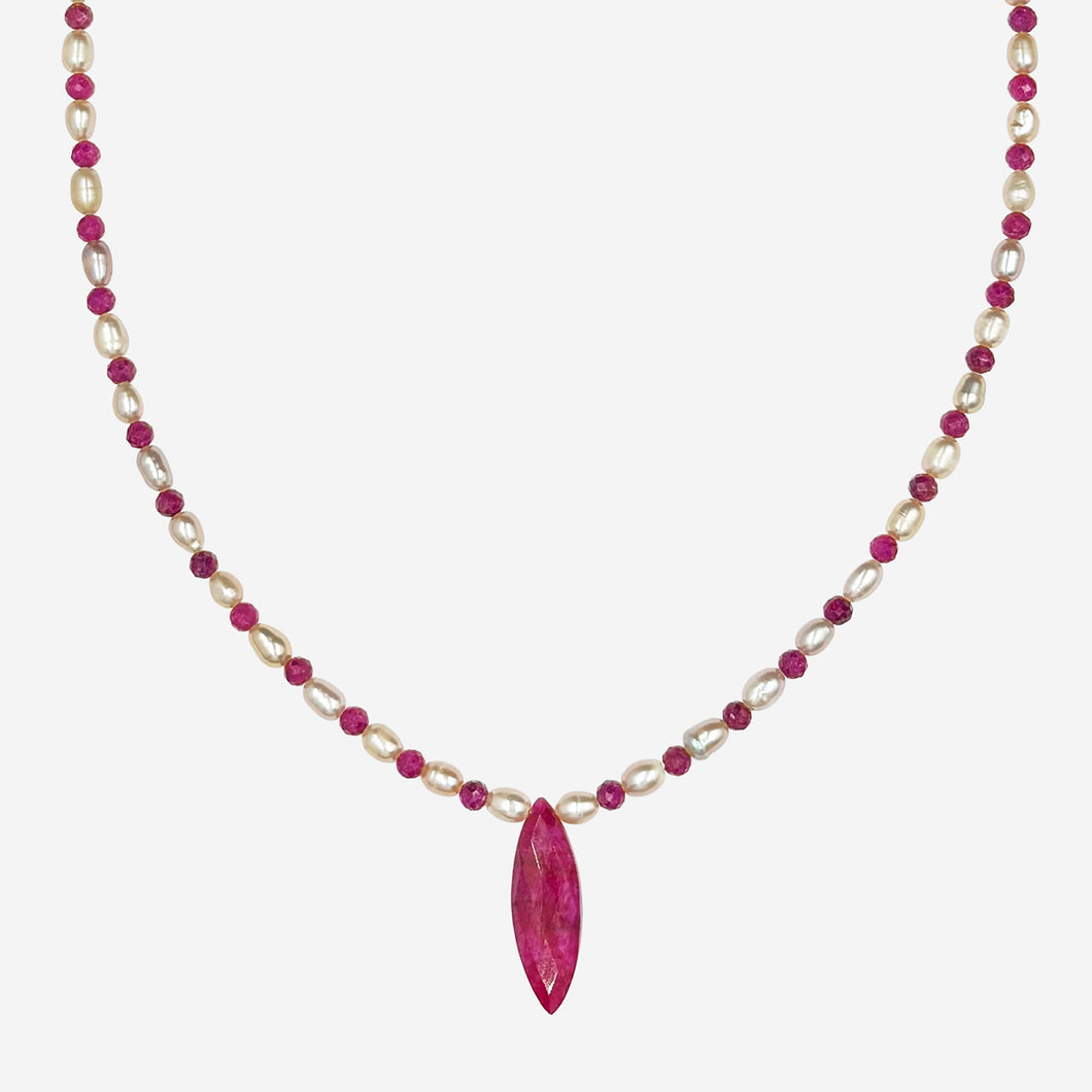 Burmese Ruby Choker