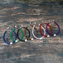 Load image into Gallery viewer, Tiger&#39;s Eye w/ Elephant Charm
