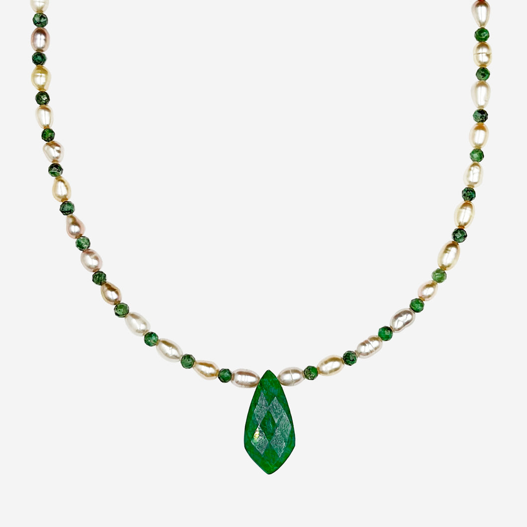 Zambian Emerald Choker