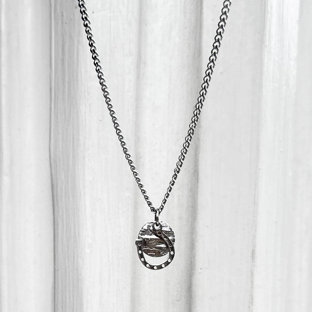 Horse Shoe Charm Necklace