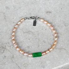 Load image into Gallery viewer, Imperial Jade &amp; Freshwater Pearl
