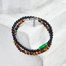 Load image into Gallery viewer, Imperial Jade, Black Onyx &amp; Tiger&#39;s Eye (𝐋𝐢𝐦𝐢𝐭𝐞𝐝 𝐬𝐭𝐨𝐜𝐤 𝐨𝐧𝐥𝐲)
