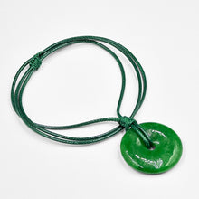 Load image into Gallery viewer, Mandalay Green Jade, Waterproof Adjustable Strap Length (𝐋𝐈𝐌𝐈𝐓𝐄𝐃 𝐒𝐓𝐎𝐂𝐊)
