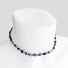 Load image into Gallery viewer, Ken-Ichi Sugi (Sugilite and Amethyst Choker)
