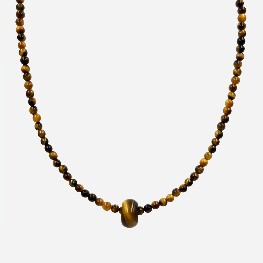 Wibel African Tiger's Eye Choker